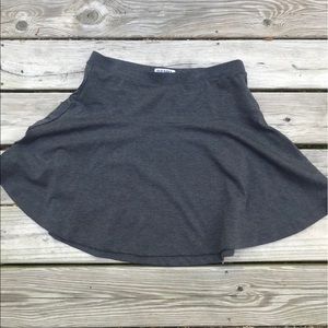Gray Circle Skirt